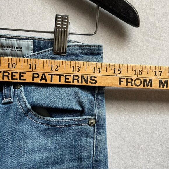 AG-ED Denim Adriano Goldschmied the prima cigarette leg jeans Sz 27R - Picture 10 of 12